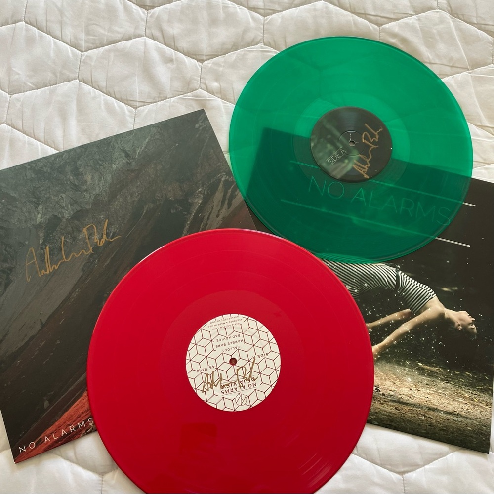 NO ALARMS VINYL RECORD (SIGNED)
